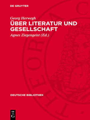 cover image of Über Literatur und Gesellschaft